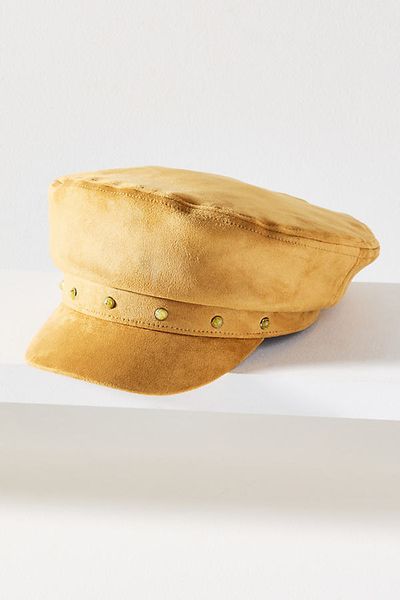 Wyeth Studded Newsboy Cap