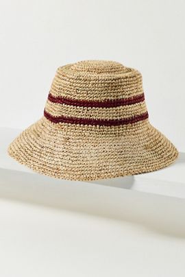Wyeth Tali Raffia Bucket Hat