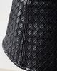 Wyeth Woven Leather Cloche - 3