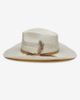 Wyeth Wyeth Avita Feather Trim Straw Cowboy Hat in Ivory, Women's at Urban Outfitters - 3