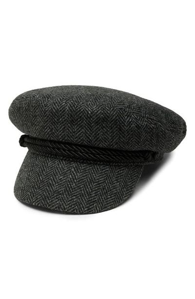 Wyeth Wyeth Blair Herringbone Wool Fisherman Cap