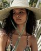 Wyeth Wyeth Brie Straw Hat in Sage, Women's at Urban Outfitters - 1