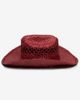 Wyeth Wyeth Brodie Raffia Cowboy Hat in Wine, Women's at Urban Outfitters - 3