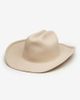 Wyeth Wyeth Clive Felt Cowboy Hat in Oatmeal, Women's at Urban Outfitters - 1