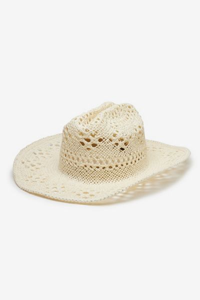Wyeth Wyeth Diego Straw Cowboy Hat in Ivory, Women's at Urban Outfitters
