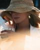 Wyeth Wyeth Fina Raffia Crochet Bucket Hat in Natural, Women's at Urban Outfitters - 2