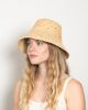 Wyeth Wyeth Fina Raffia Crochet Bucket Hat in Natural, Women's at Urban Outfitters - 3