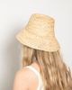 Wyeth Wyeth Fina Raffia Crochet Bucket Hat in Natural, Women's at Urban Outfitters - 4