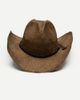 Wyeth Wyeth Ford Sisal Straw Cowboy Hat in Brown, Women's at Urban Outfitters - 4