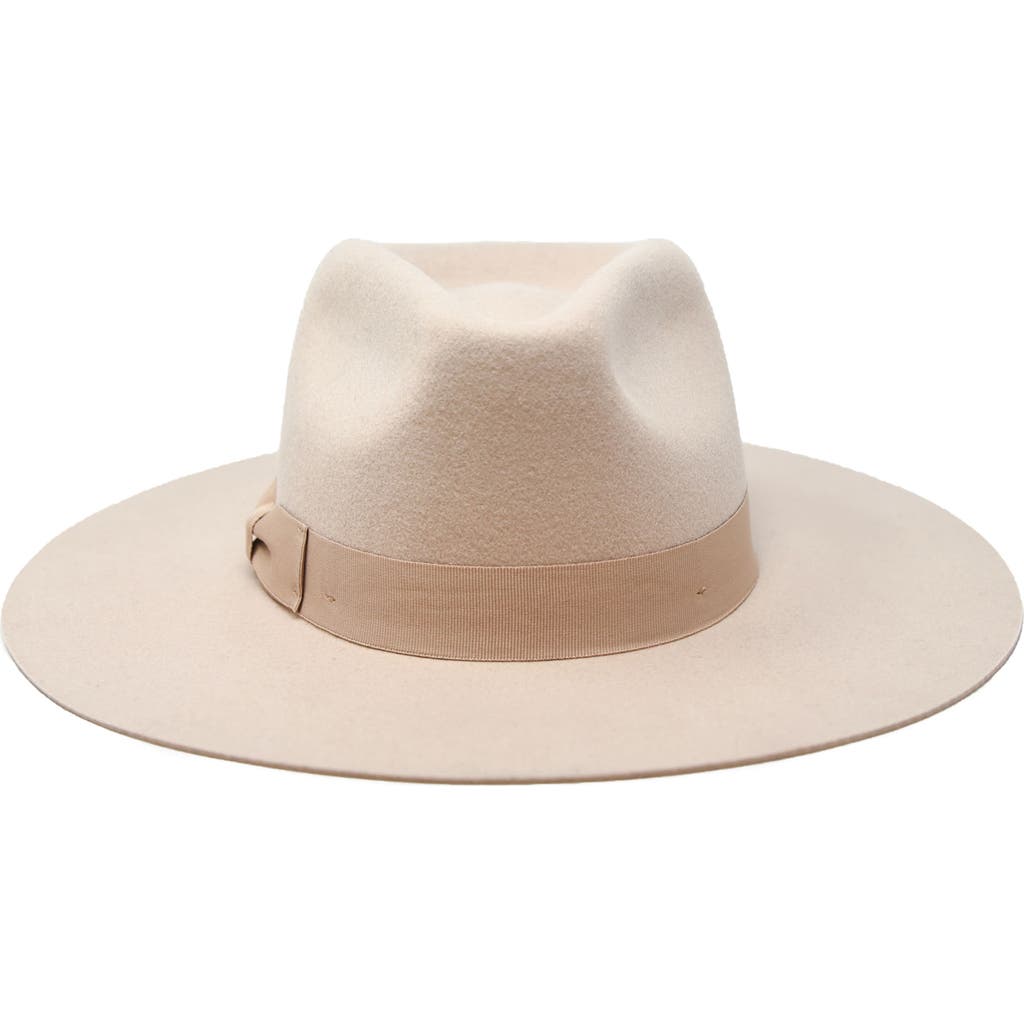 Wyeth Wyeth Lila High Crown Wool Felt Fedora