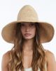 Wyeth Wyeth Lina Straw Sun Hat in Natural, Women's at Urban Outfitters - 4