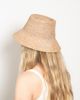 Wyeth Wyeth Lolo Raffia Straw Bucket Hat in Camel Mauve, Women's at Urban Outfitters - 1