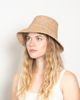 Wyeth Wyeth Lolo Raffia Straw Bucket Hat in Camel Mauve, Women's at Urban Outfitters - 2