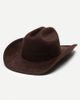 Wyeth Wyeth McGraw Felt Cowboy Hat in Chocolate, Women's at Urban Outfitters - 1