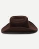 Wyeth Wyeth McGraw Felt Cowboy Hat in Chocolate, Women's at Urban Outfitters - 2