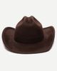 Wyeth Wyeth McGraw Felt Cowboy Hat in Chocolate, Women's at Urban Outfitters - 3