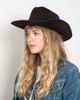 Wyeth Wyeth McGraw Felt Cowboy Hat in Chocolate, Women's at Urban Outfitters - 4
