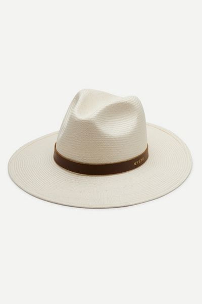 Wyeth Wyeth Miguel Toyo Straw Sun Hat in Cream, Women's at Urban Outfitters