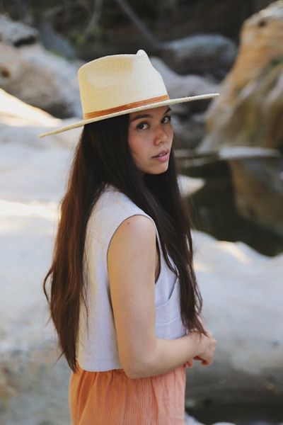 Wyeth Wyeth Natalia Palm Sun Hat in Natural, Women's at Urban Outfitters