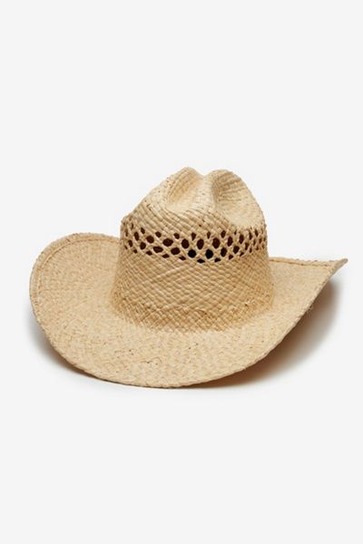 Wyeth Wyeth Reed Seagrass Cowboy Hat in Natural, Women's at Urban Outfitters