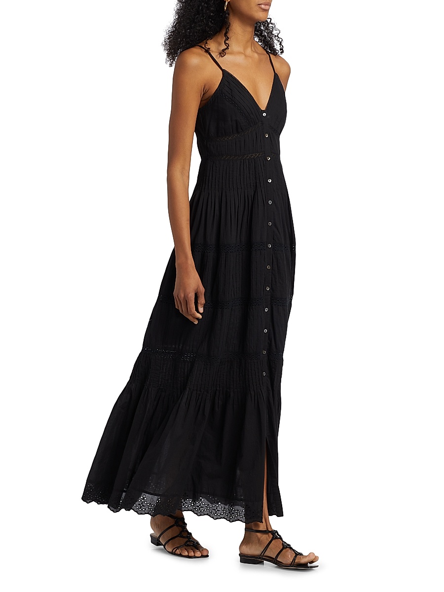 Xirena - Women's Janis Lace Button-Front Maxi Dress