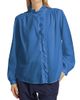 Xirena Women's Nicholson Cotton Ruffle-Neck Shirt - 3