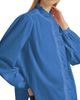 Xirena Women's Nicholson Cotton Ruffle-Neck Shirt - 6