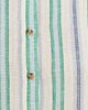 XIRENA XIRENA Bowie Shirt Blue Moss Stripe - 6