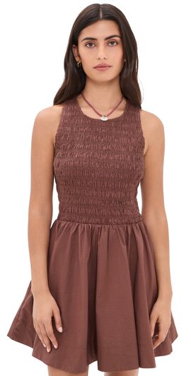 XIRENA XIRENA Florie Dress Adobe Brown