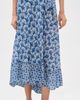 XIRENA XIRENA Janey Wrap Skirt Cobalt Shell - 2