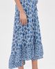 XIRENA XIRENA Janey Wrap Skirt Cobalt Shell - 4