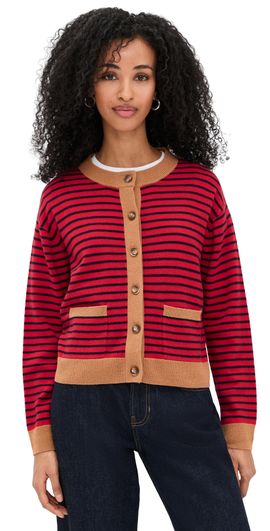XIRENA XIRENA Lillian Cardigan Red Stripe