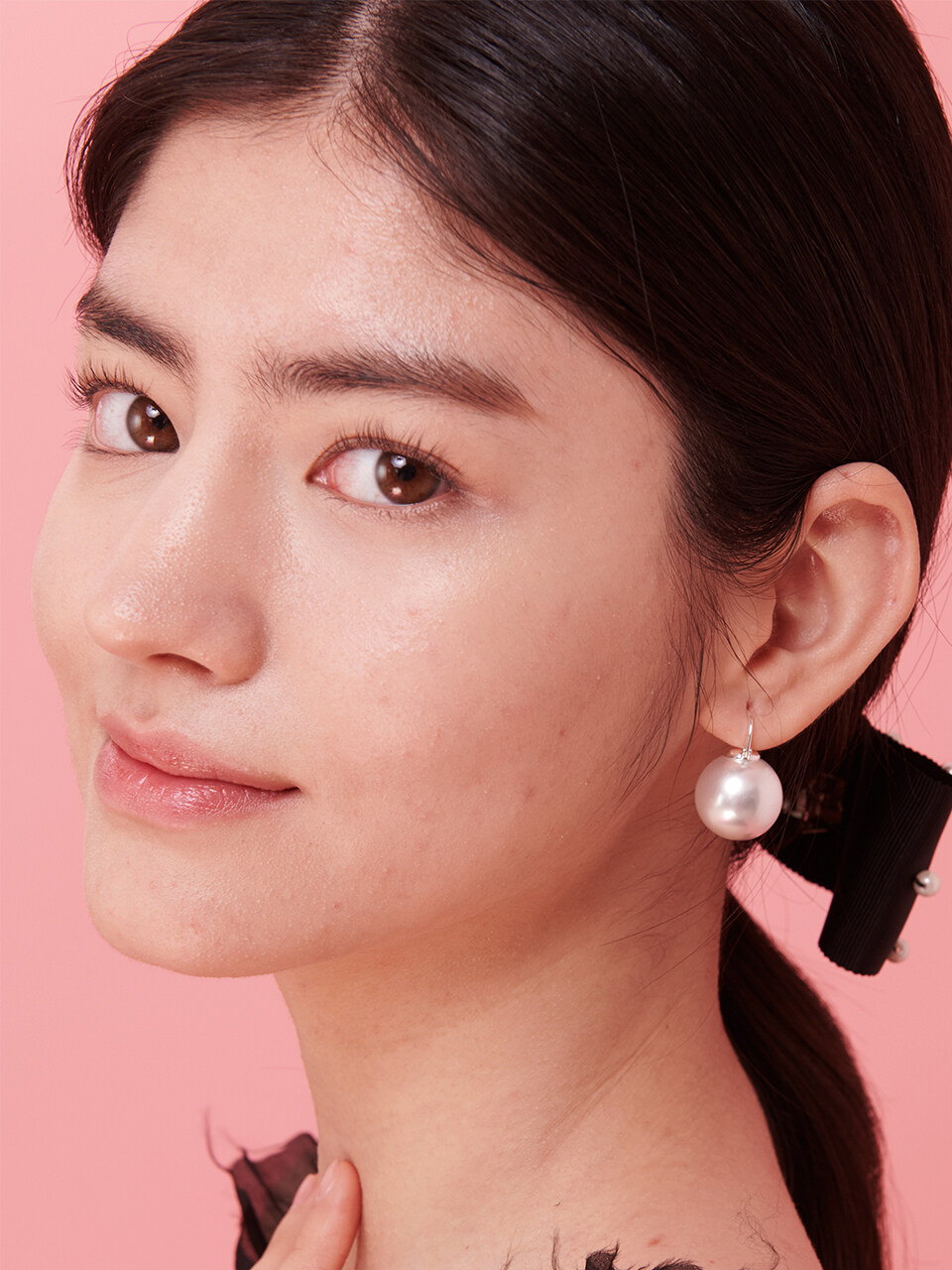 XPIER Big Pearl Silver 925 Earrings