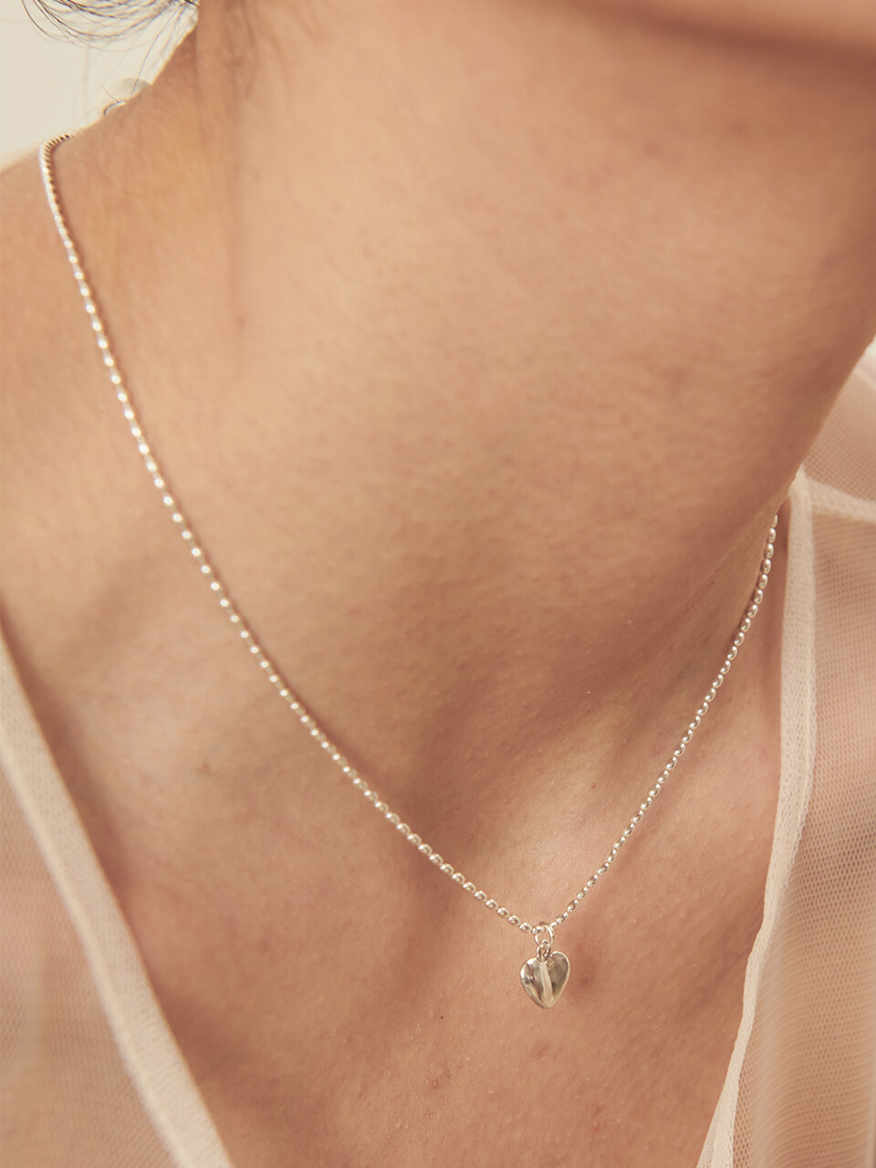 XPIER Daily Heart Silver925 Necklace