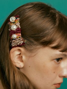 XPIER Flannel Square Hairpin (3 Colors)
