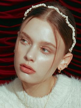 XPIER French Black Hairband