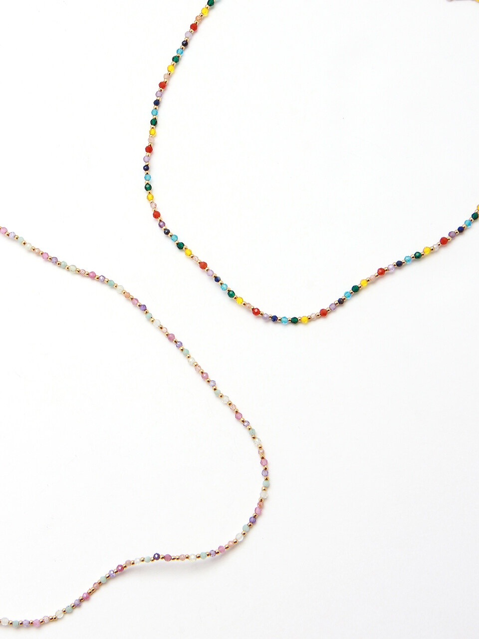 XPIER Gemstone Color Necklace_2 Colors
