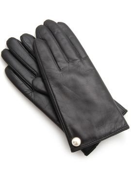 XPIER Pearl Leather Glvoe_Black