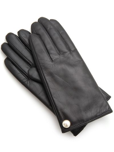 XPIER Pearl Leather Glvoe_Black