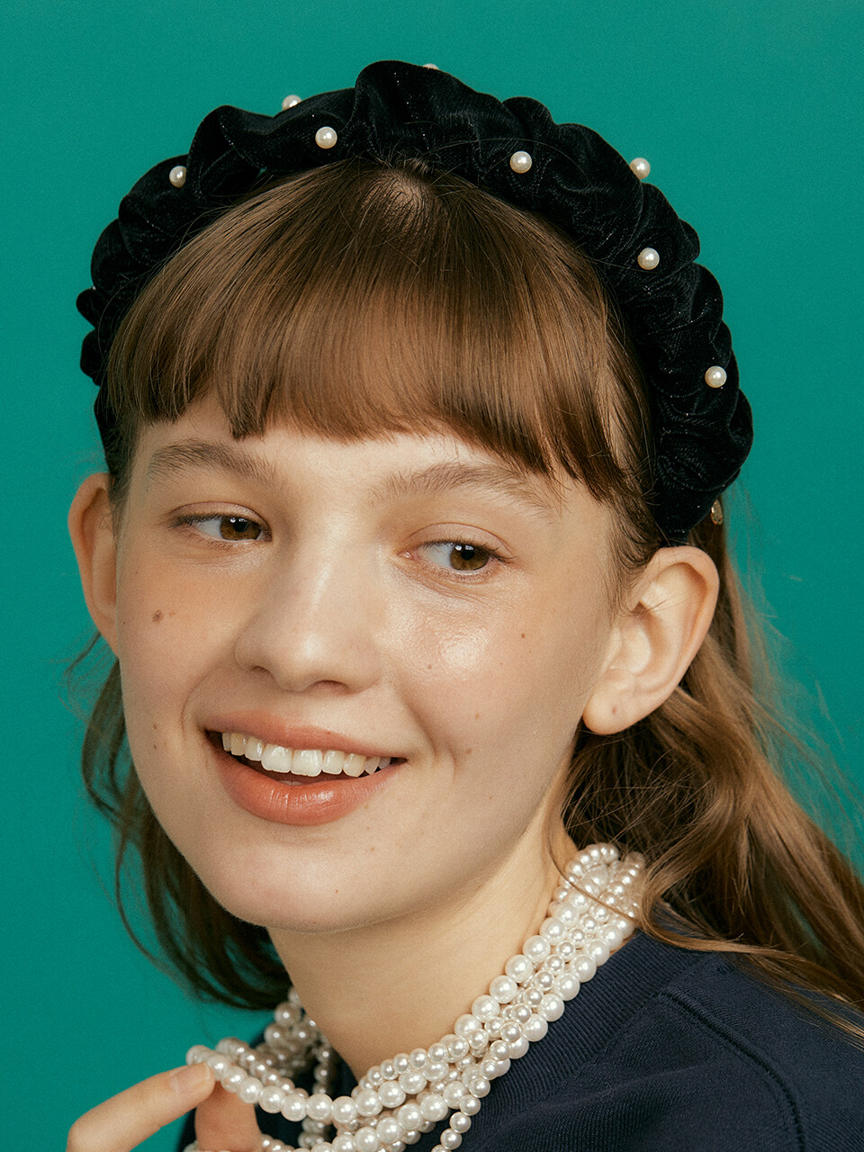 XPIER Pearl Rimple Hairband (2 Colors)