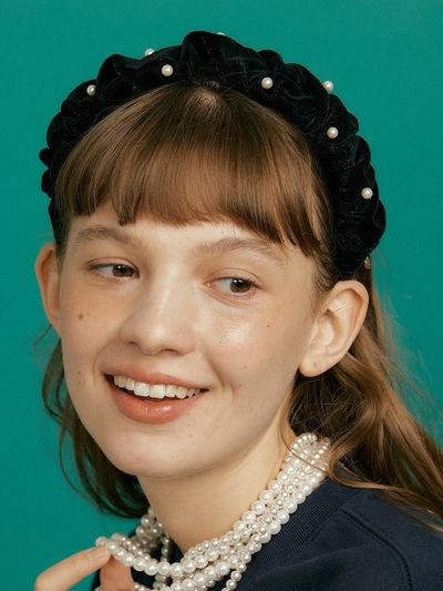 XPIER Pearl Rimple Hairband (2 Colors)