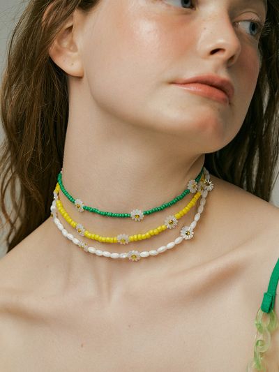 XPIER Real Daisy Necklace_3 Colors