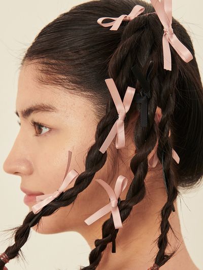 XPIER Romantic Ribbon Hairpin Set