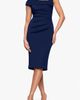 Xscape Evenings Xscape Evenings Asymmetric Scuba Knit Cocktail Dress - 1