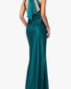 Xscape Evenings Xscape Evenings Halter Neck Satin Sheath Gown - 2