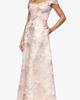 Xscape Evenings Xscape Evenings Jacquard Metallic Off the Shoulder Ballgown - 3