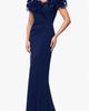Xscape Evenings Xscape Evenings Lace Detail Off the Shoulder Sheath Gown - 3