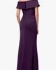 Xscape Evenings Xscape Evenings Long Ruched Scuba Gown - 2