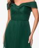 Xscape Evenings Xscape Evenings Off the Shoulder Pleated Organza Gown - 4