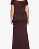 Xscape Evenings Xscape Evenings Off the Shoulder Ruffle Scuba Knit Gown - 2
